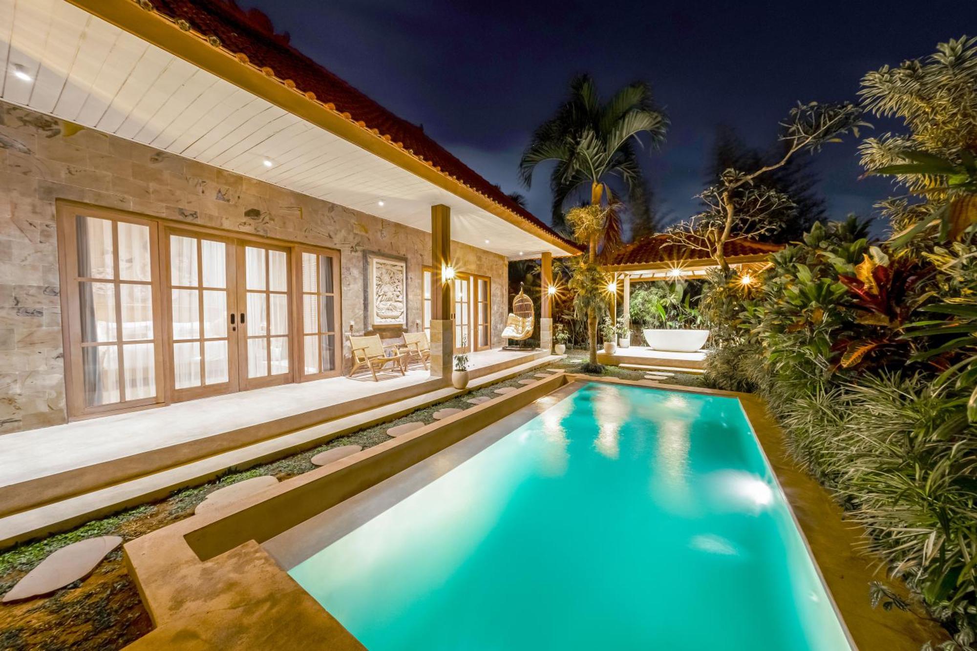 Nyaman Villas By Evdekimi Ubud Экстерьер фото