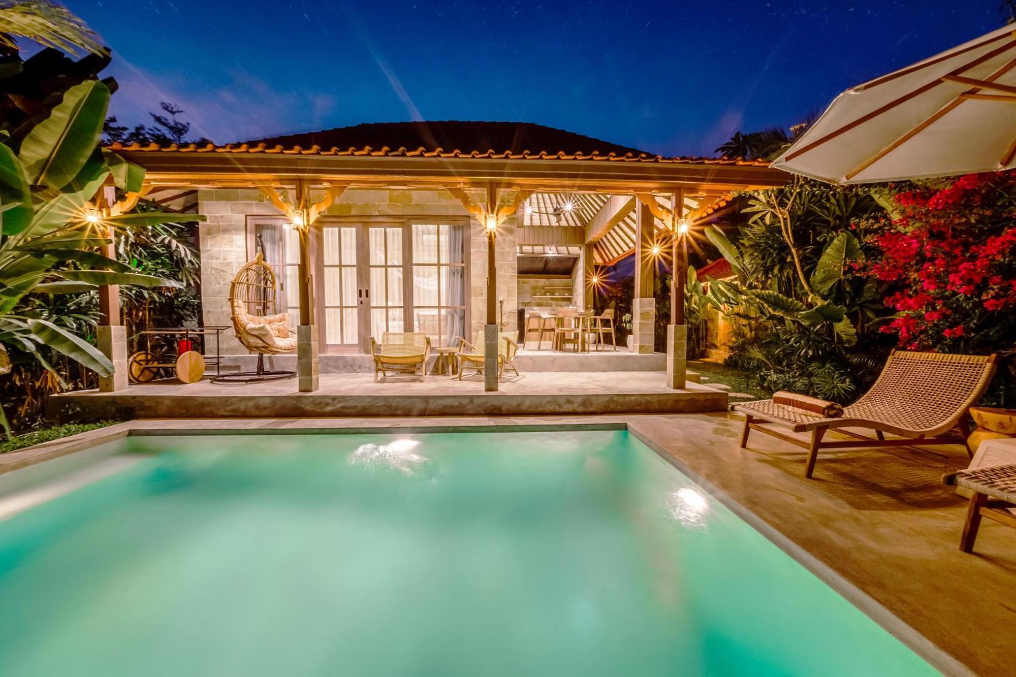 Nyaman Villas By Evdekimi Ubud Номер фото