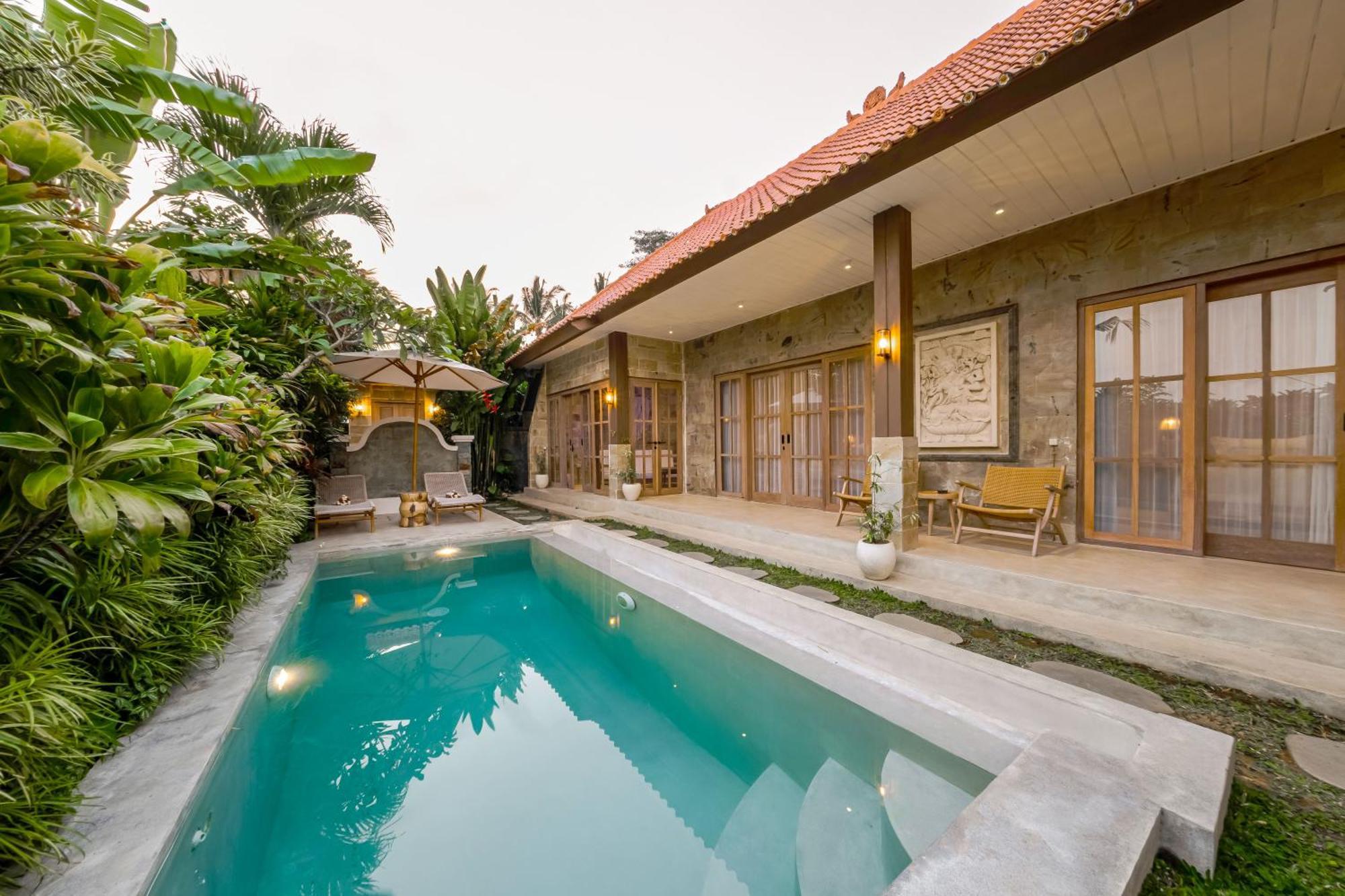 Nyaman Villas By Evdekimi Ubud Экстерьер фото