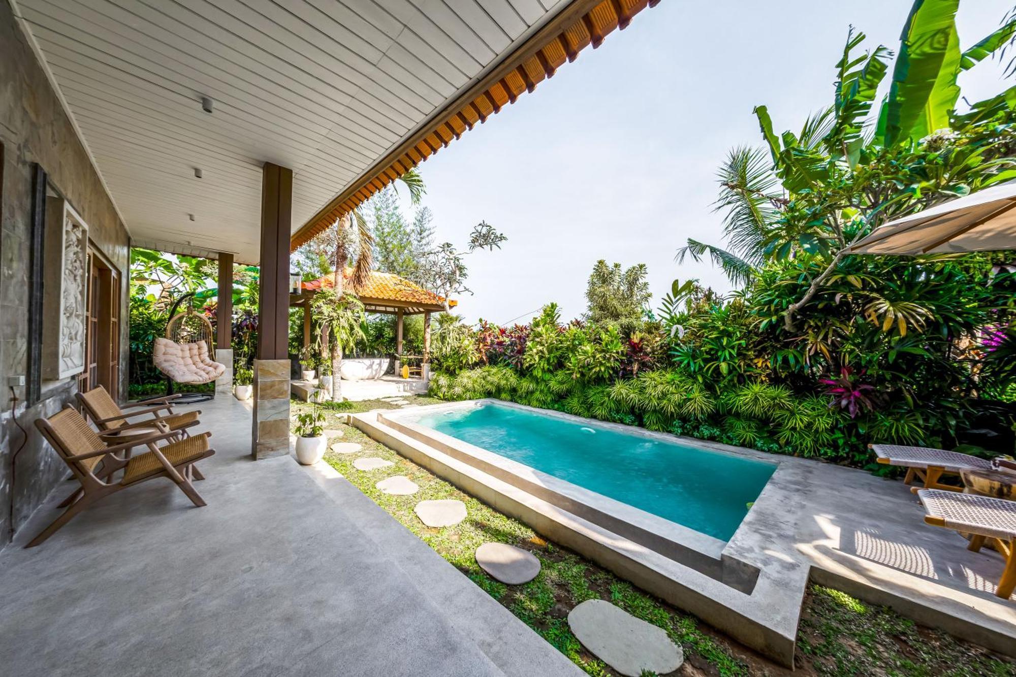 Nyaman Villas By Evdekimi Ubud Номер фото