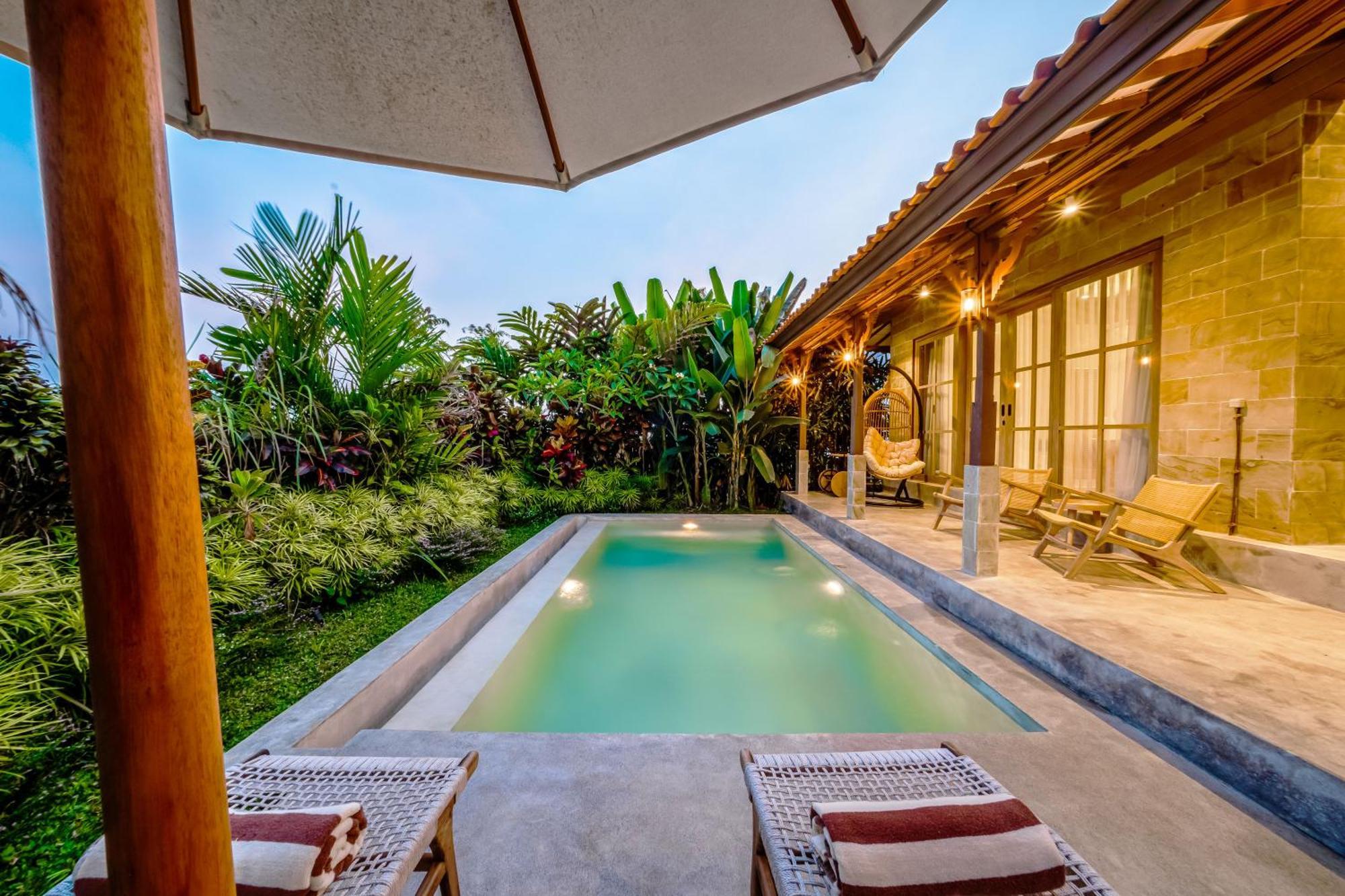 Nyaman Villas By Evdekimi Ubud Номер фото